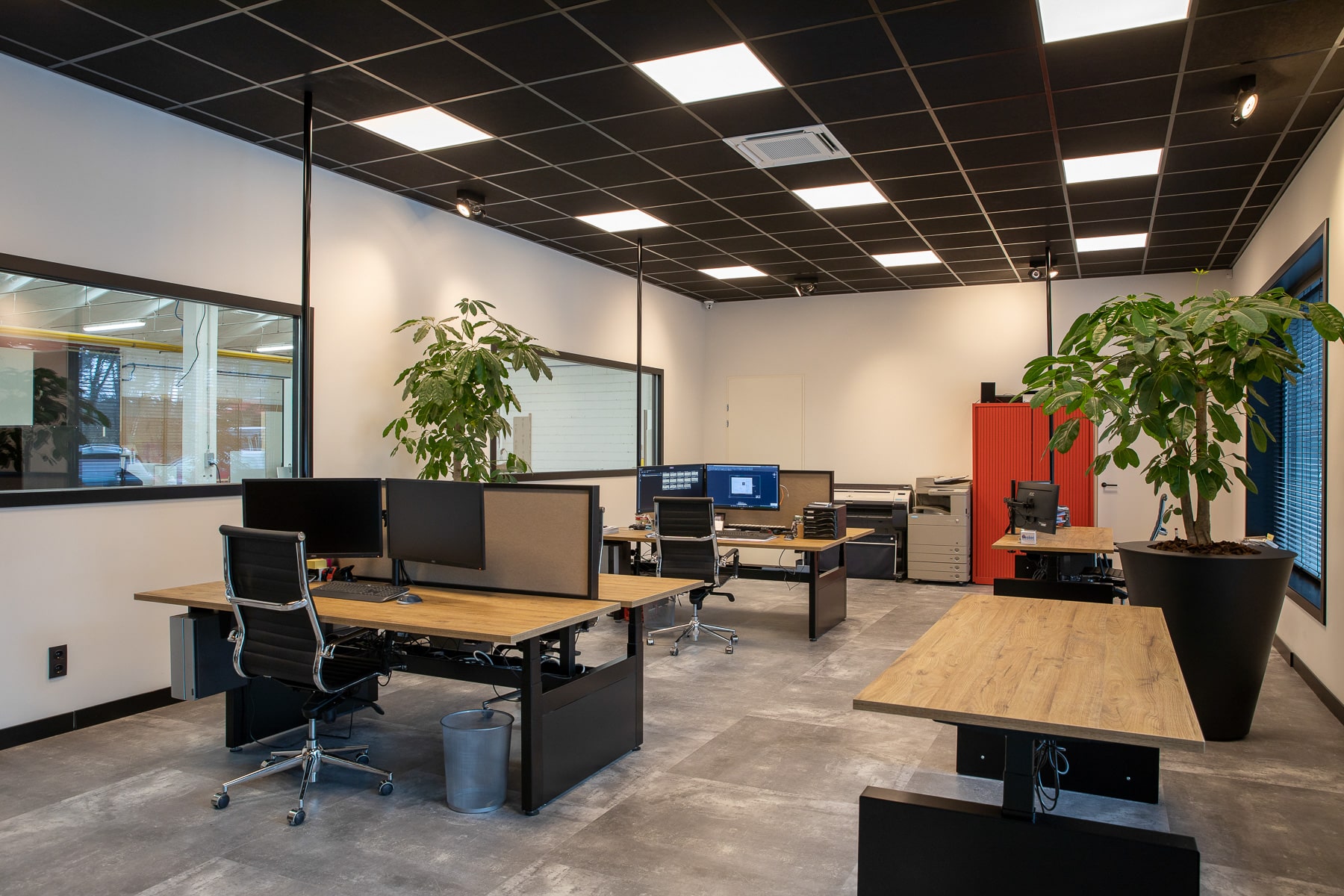 Interieurbouw voor een kantoor